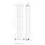 iBathUK Belgravia Vertical Single Slim Flat Panel Radiator Anthracite-709743520-709743522