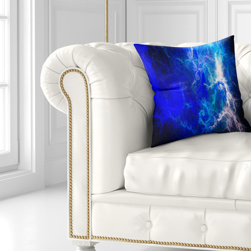  Coussin abstrait Abstract Sparkling, 16 po x 1 po, Coussin décoratif