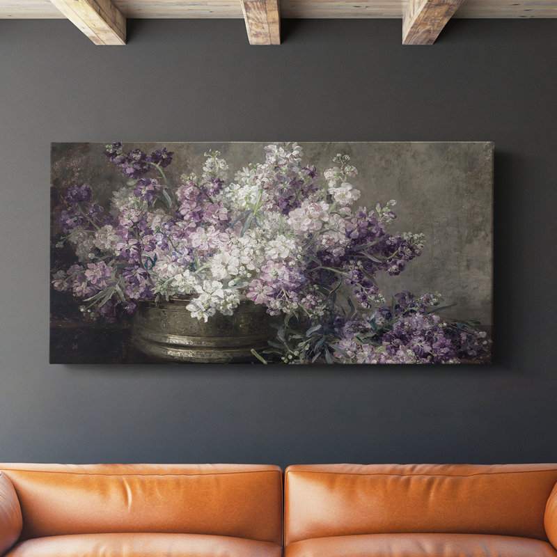 Série paysage - CMxxxix - Toile tendue avec châssis - Prêt à accrocher, H 24 po x l 48 po
