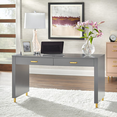 Roni Solid Wood Writing Desk