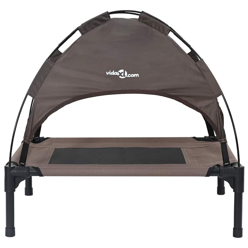 Oxford Fabric Pet Bed, Brown, 61cm H x 62cm W x 48cm D