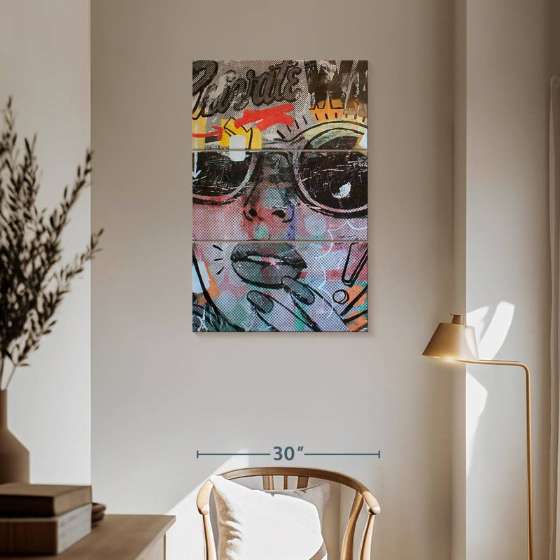 Leisha Private War, 57" H x 36" W