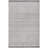Kilim Flat Weave Wool/Cotton Geometric Rug in Ivory/Black-562176931