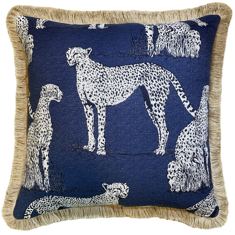 Savannah Fringed Sunbrella® Outdoor Throw Pillow