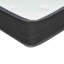 Matelas à ressorts ensachés de 8 pouces, mousse gel pour des couches rafraîchissantes et de soutien, mouvement réduit Matelas double, tissu barrière en rayonne, A Good Night's Rest, gris-blanc