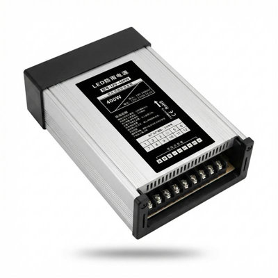 IP45 Rainproof LED Driver Transformer, 240V AC to 12V DC Constant Voltage Power Supply for Indoor and Outdoor LED Strip Lights