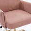 La chaise de bureau à dossier moyen, en tissu rayé et ergonomique, est un excellent choix pour travailler, étudier ou se détendre. La conception à dossier moyen offre une meilleure expérience d'assise.-757750850
