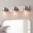 Cleofas 3-Light Bathroom Vanity Light Fixture with Clear Glass Shade-827349464