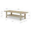 Amalfi Solid Wood Coffee Table