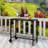 Rectangle Outdoor Bar Table With Wheels-845778001