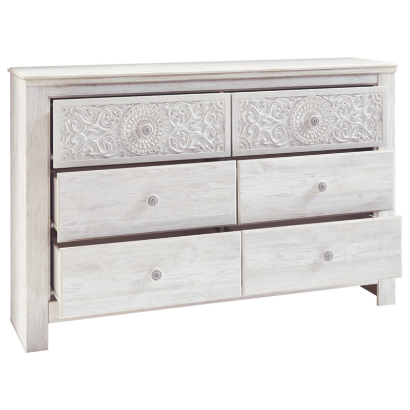 Commode double 6 tiroirs Crispin