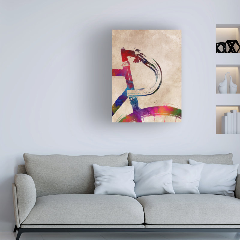 Œuvre d'art sur toile 12 bolins, Justyna Jaszke, H 14 po x l 19 po