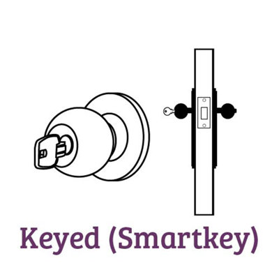 Polo Door Knob with Smart Key