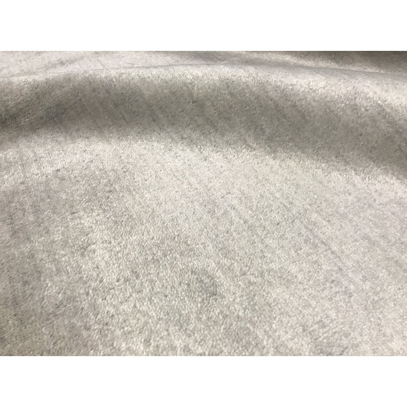 Tapis gris de haute qualité noué à la main