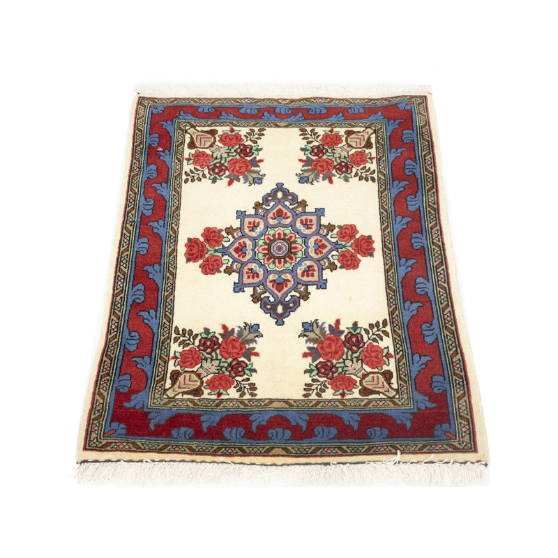 Tapis oriental crème Tribal 2X3