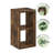 Furinno Cubicle Open Back Decorative Cube Storage Organizer, 2-Cube, Amber Pine-1236605633-1209442664