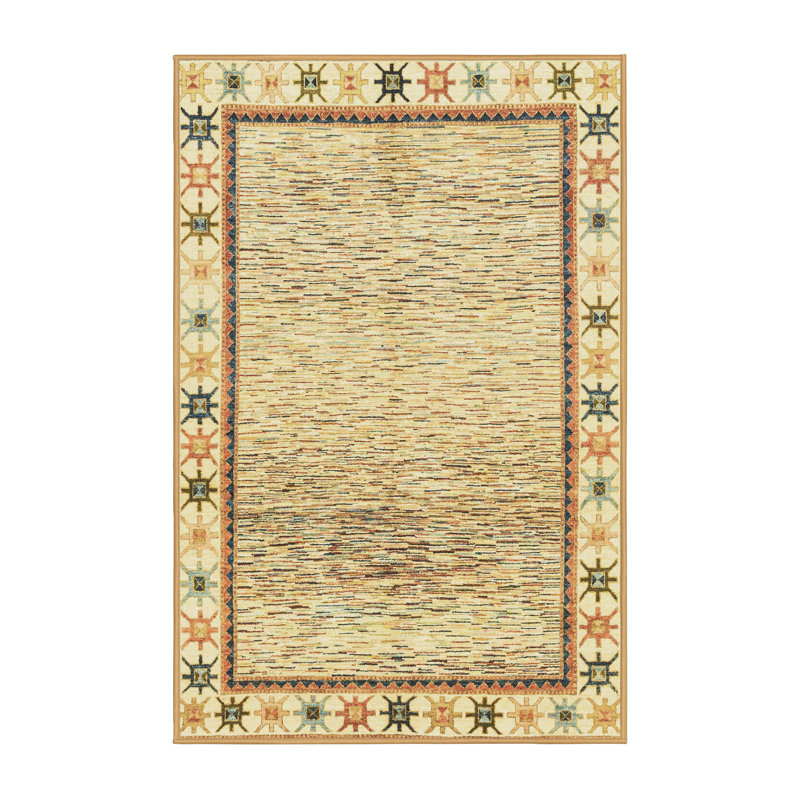 Tapis abstrait moderne 3413, Tapis de couloir 2 pi x 5 pi