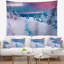 Tapisserie de mélange de soleil sur les montagnes de l’hiver avec accessoires suspendus inclus-28489414