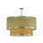 6 - Light Dimmable Drum Chandelier