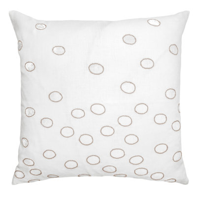Ovals Square Pillow Cover & Insert