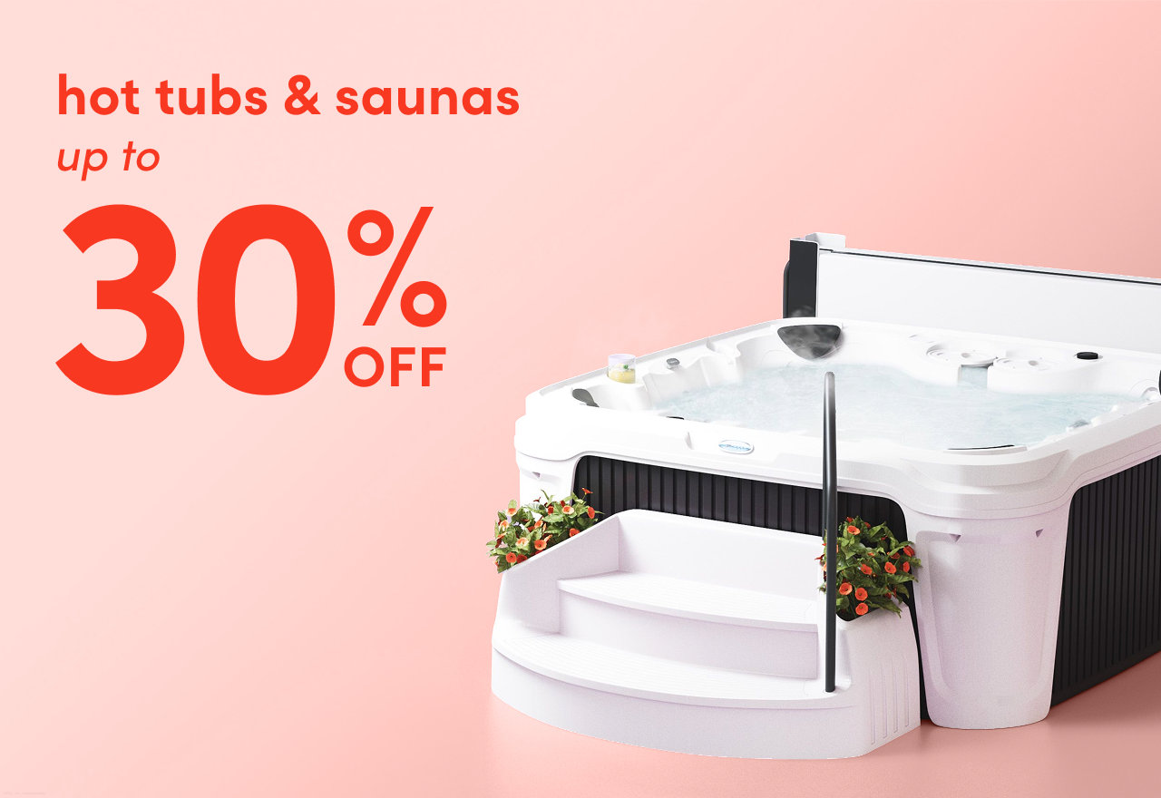 hot tub & sauna sale