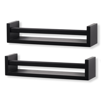 Marlys 3.5'' H X 15.8'' W Solid Wood Pine Floating Shelf
