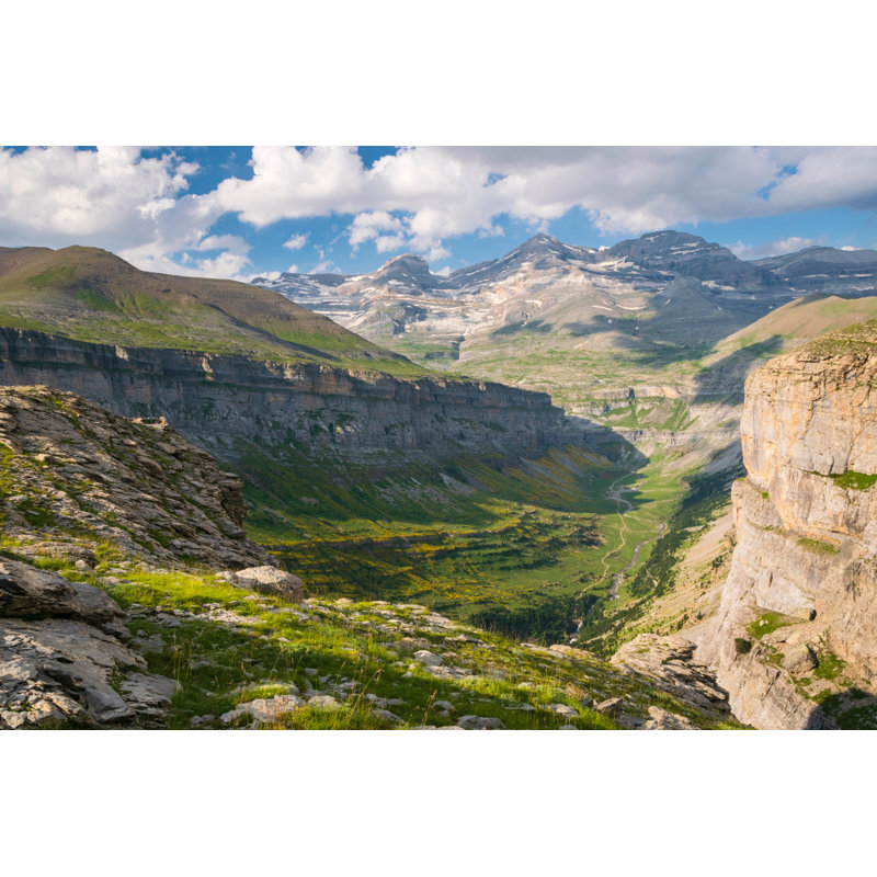 Sunset In Monte Perdido by Bartek Naprawa - Wrapped Canvas Print, 30cm H x 46cm W