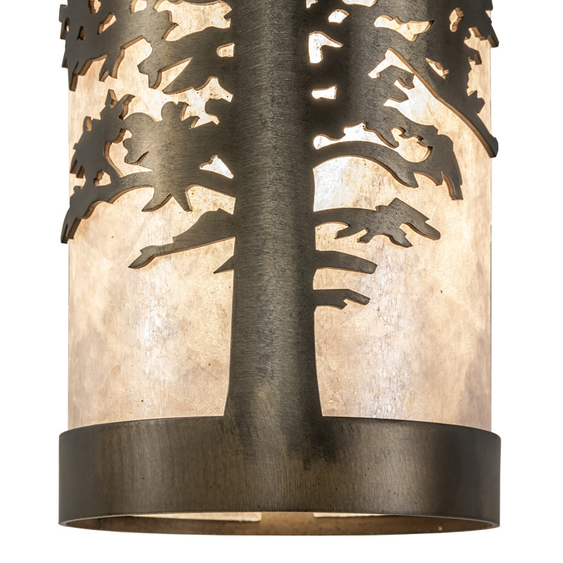 1 - Light Flush Mounted Sconce