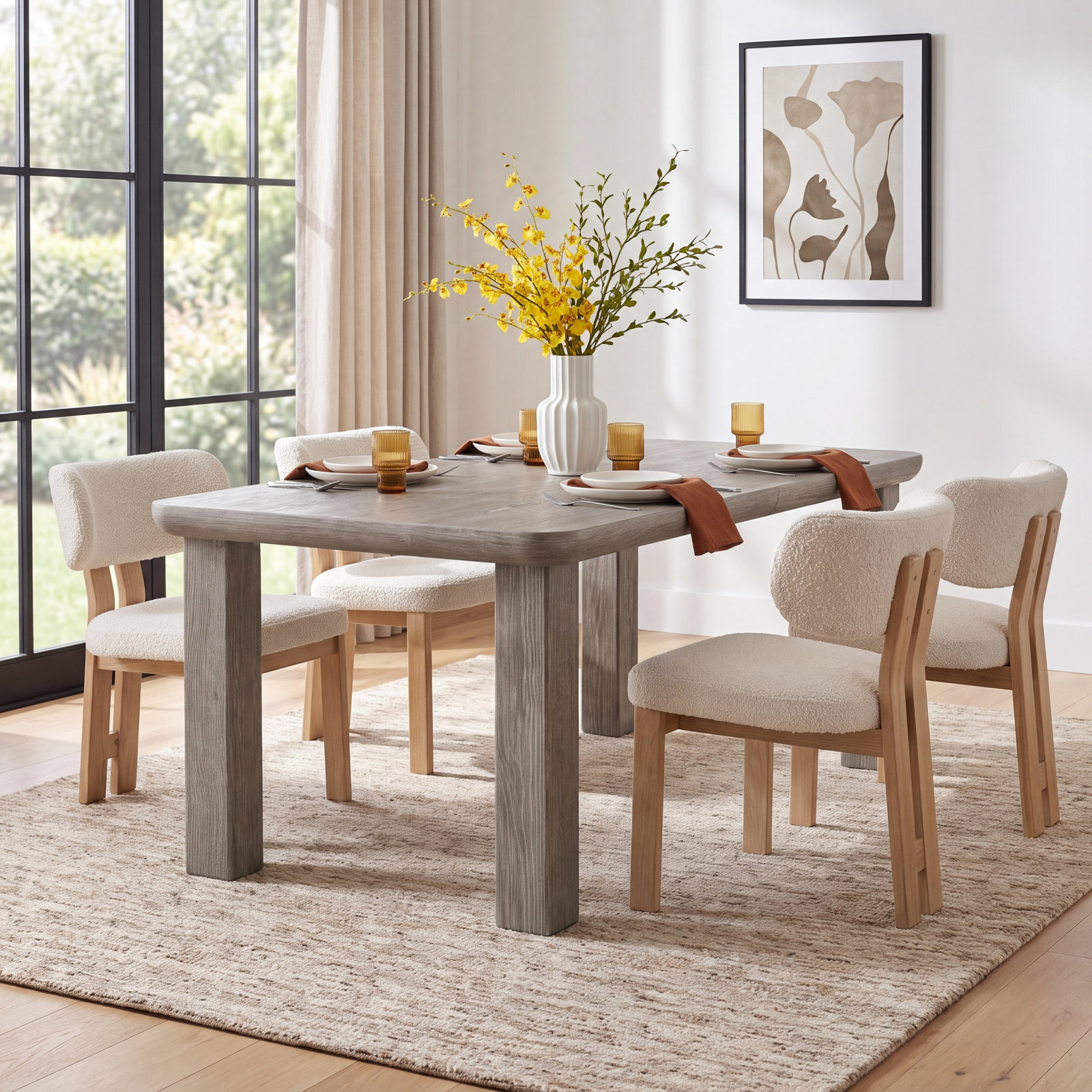Monolith 84'' Extendable Dining Table