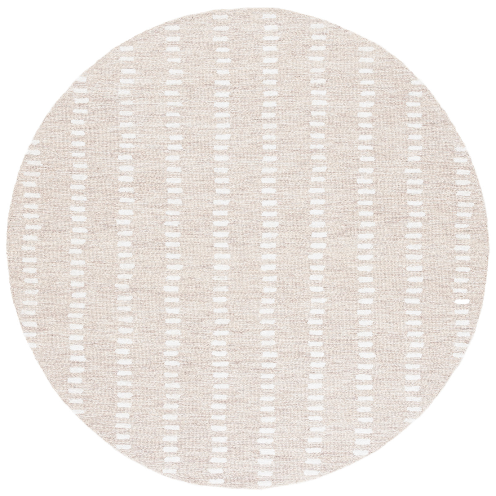 Haylen Hand-Woven Abstract Rug, Round 6'