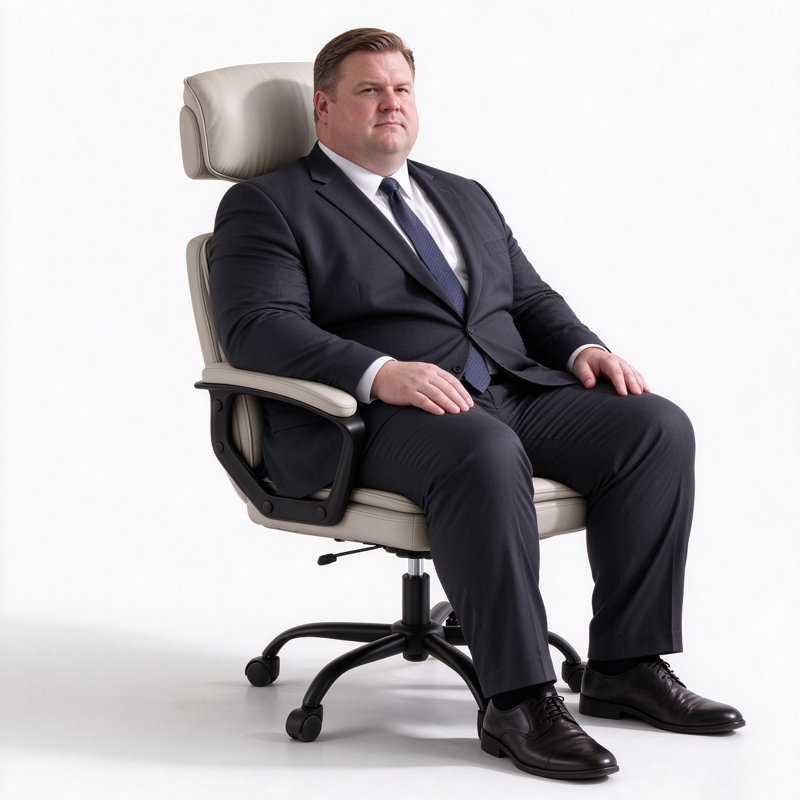 Rebrilliant Foam Padding Office Chair, Beige
