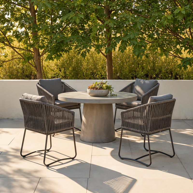 Perth Concrete Outdoor Dining Table