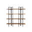 Akshay 165 cm H x 160 cm W Steel Bookcase