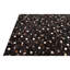 Tapis brun chocolat Jed