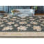 Hand-Knotted High-Quality Green and Gray Area Rug