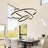 3 - Light Modern Led Dimmable Chandelier-18497295-18497292