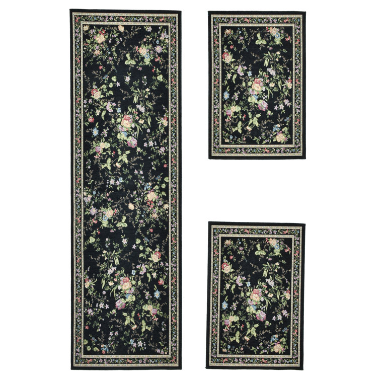 Costanzo Flatweave Black Rug