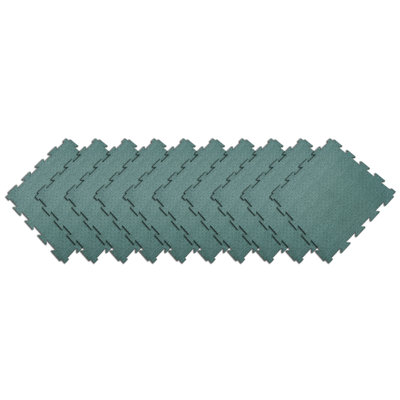 Carreaux de caoutchouc interverrouillables 1/4 po Terra-Flex
