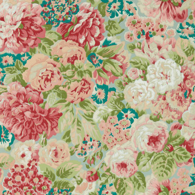 Rose and Peony 10.05m x 52cm Matte Wallpaper Roll