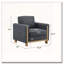 Fauteuil rembourré en tissu-1369629881