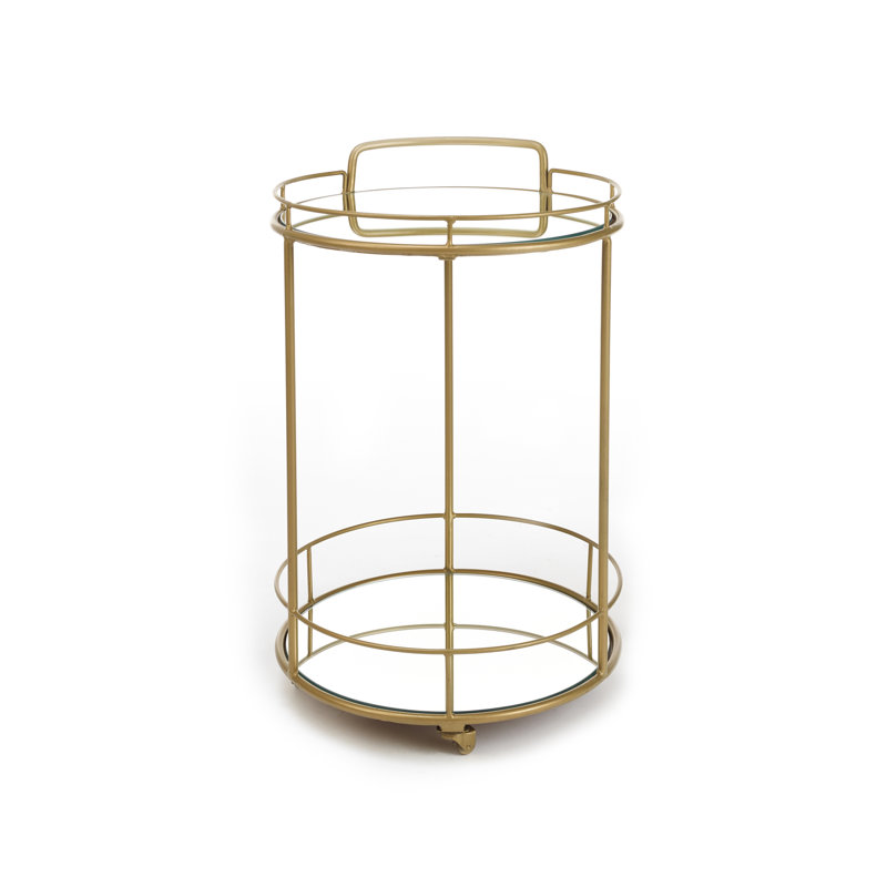 Permenter Metal Bar Cart