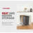 Rev-A-Shelf Pullout Trash Can 35 qt. for Kitchen Cabinets -69134308