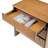 Jepson 24.25''W Fully Assembled Mid-century Modern 3 Soft-Close Drawers Nightstand with Built-In Outlets-129095632