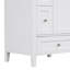 Meuble-lavabo de salle de bain avec rangement spacieux, tablette réglable, fabrication durable, cloisons amovibles et conception moderne pour une organisation optimale