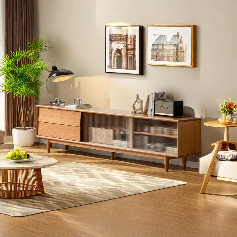 Simple Layout TV Stand 70.86 Media Console