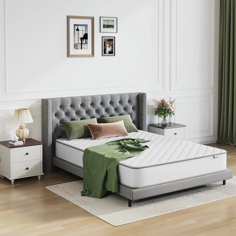 Novilla 27cm Memory Foam Pocket Sprung Mattress, Small Double (4')