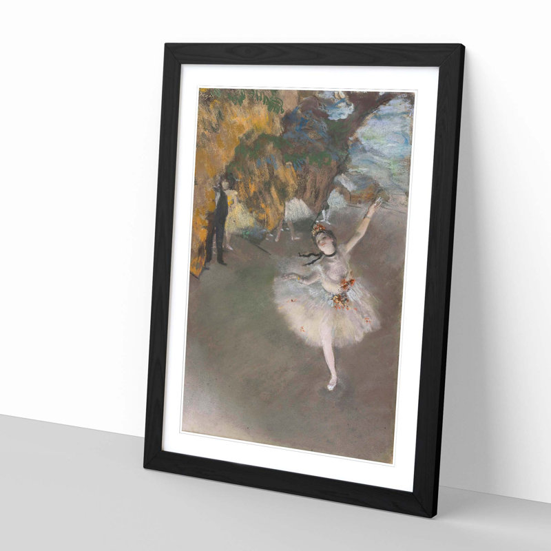 Edgar Degas - Single Picture Frame Painting, Black