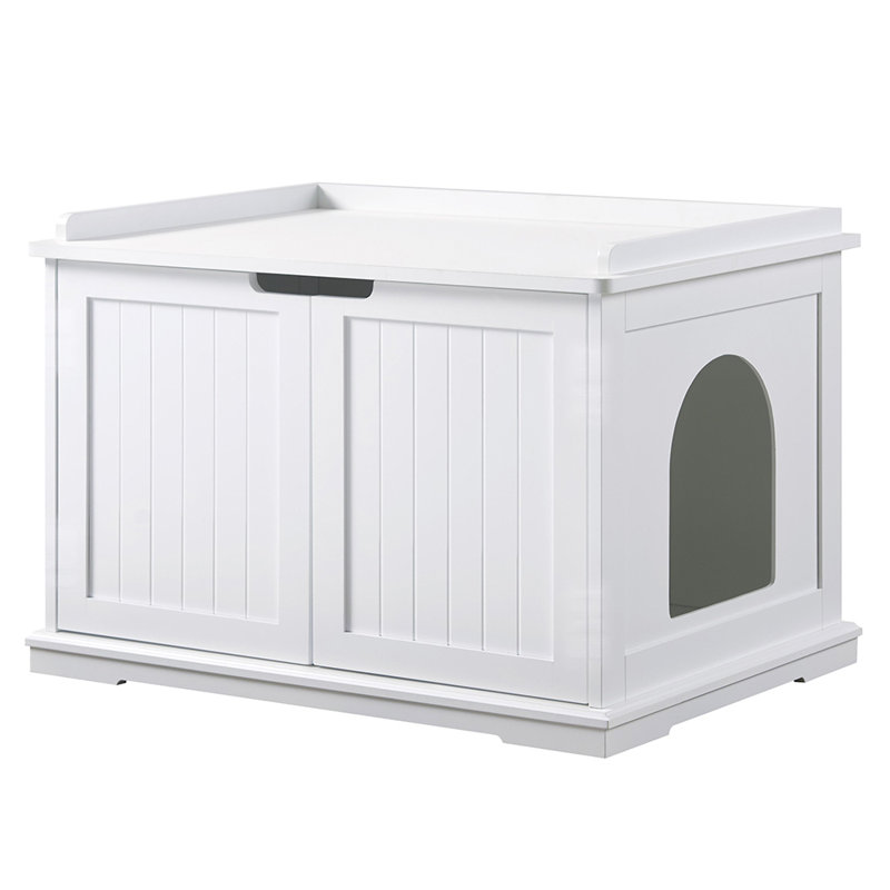 Broņislava Litter Box Enclosure, White