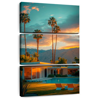 Lilie Palm Springs Golden Sunset