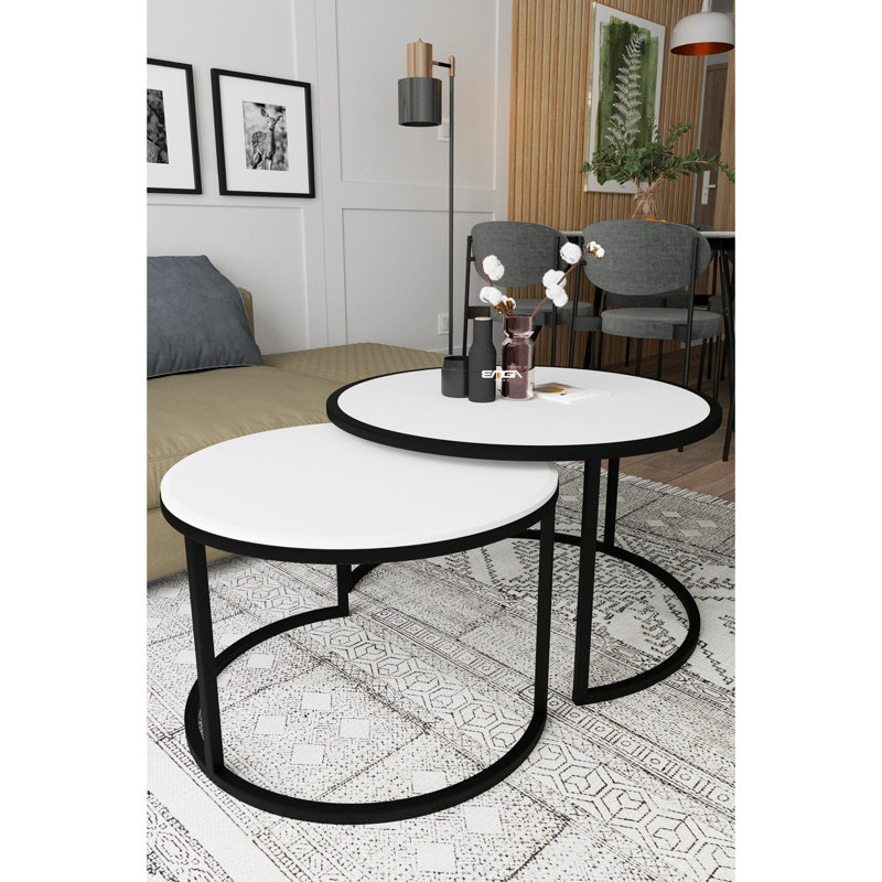 Glorias Coffee Table, White